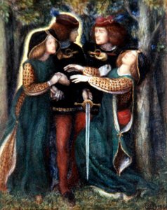 Kuinka he tapasivat itsensä tekijältä Dante Gabriel Charles Rossetti