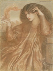 Liekin nainen tekijältä Dante Gabriel Charles Rossetti