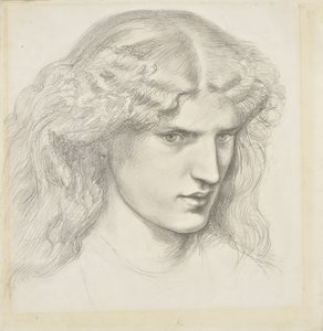 Annie Millerin muotokuva, 1860-luku tekijältä Dante Gabriel Charles Rossetti