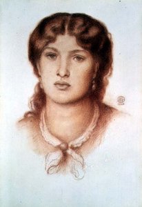 Fanny Cornforthin muotokuva, 1868 tekijältä Dante Gabriel Charles Rossetti