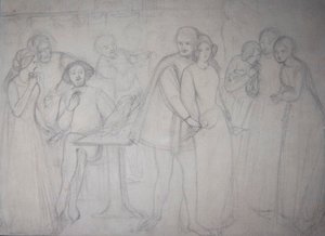 Tutkimus Benedickille ja Beatricelle tekijältä Dante Gabriel Charles Rossetti