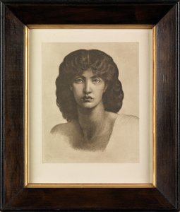 Jane Morrisin tutkimus Astarte Syriacalle (syväpaino) tekijältä Dante Gabriel Charles Rossetti