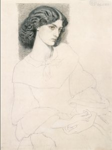 Jane Burden (1840-1914) tekijältä Dante Gabriel Rossetti