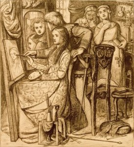 Rakkauden peili tekijältä Dante Gabriel Charles Rossetti