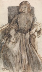 Neiti Elizabeth Siddal tekijältä Dante Gabriel Rossetti