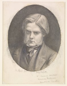 Muotokuva William Holman Huntista (1827-1910) tekijältä Dante Gabriel Rossetti