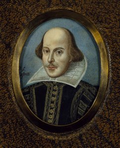 William Shakespearen muotokuva 1564-1616, noin 1865 tekijältä Dante Gabriel Charles Rossetti