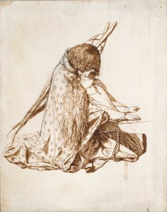 Pyhä Cecilia, 1850-luku tekijältä Dante Gabriel Rossetti