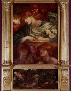 Siunattu Damozel tekijältä Dante Gabriel Charles Rossetti