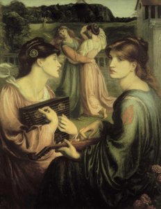 Bower Meadow tekijältä Dante Gabriel Charles Rossetti