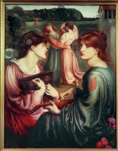 Bower Meadow tekijältä Dante Gabriel Charles Rossetti