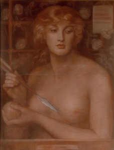 Venus Verticordia tekijältä Dante Gabriel Charles Rossetti