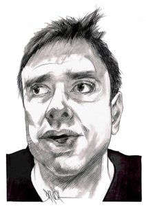 Alessandro Di Battista, 2023 (digitaalinen värikynäpiirros)