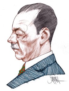 Paolo Vita-Finzi, 2023 (digitaalinen värikynäpiirros)