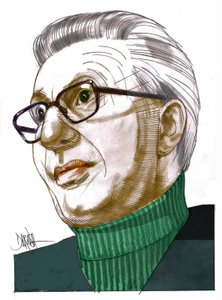 Piero Scanziani, 2022 (digitaalinen värikynäpiirros)