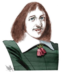 Francois Vatelin muotokuva (1631 -1671) (Fritz Karl Watel)
