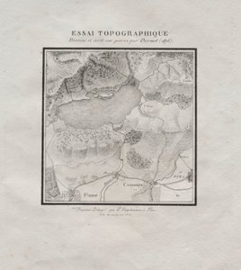 Kokoelma litografisia esseitä: Topografinen essee, 1816. tekijältä Darmet