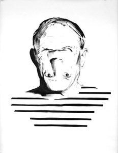 Being Pablo Picasso, 2012 (tussi paperille)