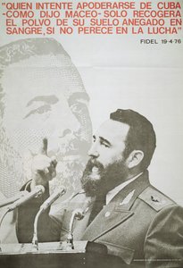 Fidel Castron juliste tekijältä John Ward Dunsmore