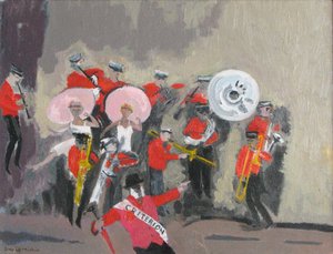 Jazz Band, 2008 (öljy kankaalle)