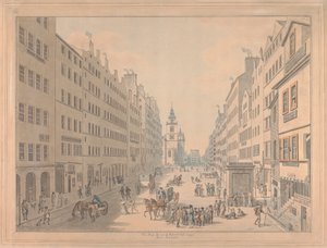 Edinburghin High Street idästä