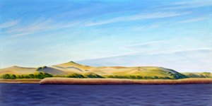 Maakuntaan saapuminen, 2013 (öljy kankaalle) tekijältä David Arsenault