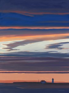 Race Point Finish, 2017 (öljy kankaalle) tekijältä David Arsenault