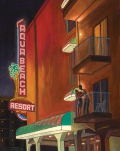 Wildwoodin yöt, 2011 (öljy kankaalle) tekijältä David Arsenault