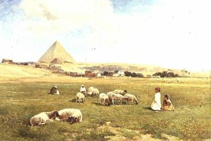 Arabilavi lähellä Menaa tekijältä David Bates
