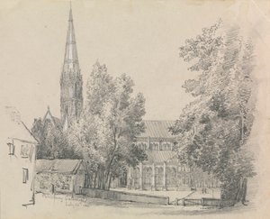 Näkymä Salisburyn katedraalille