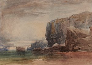 Rannikkokohtaus (nro 1 väliaikainen) tekijältä David Cox