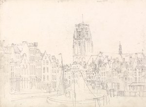 Rotterdam: Pyhän Laurentiuksen kirkko tekijältä David Cox