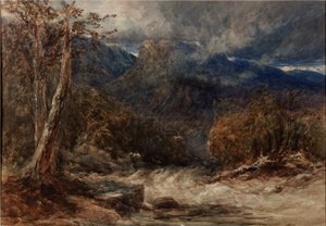 The Meeting of the Waters (vartalonväri) tekijältä David Cox