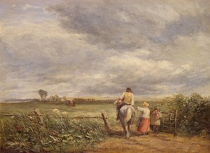 Menossa Hayfieldiin, 1853. tekijältä David Cox the elder
