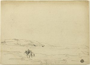 Langham, Etelä-Wales tekijältä David Cox the elder
