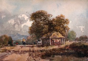 Kärryvaja, 1841 tekijältä David Cox the elder