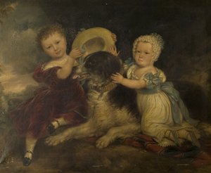 Arthur ja Frances Hood, Sir Arthur Gregory of Styvechale Hallin ja Nelsonin lapset, 1838