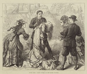 Kohtaus False Shamesta Globe-teatterissa tekijältä David Henry Friston