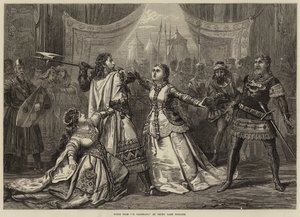 Kohtaus Il Talismanosta Drury Lane -teatterissa