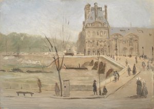 Pont Royal Pariisissa. Luonnos