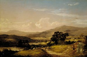Near Squam Lake, New Hampshire, 1856. finlandès tekijältä David Johnson