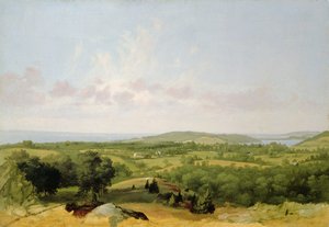 Näkymä Narragansett Baylle, lähellä Warwickia, Rhode Islandilla tekijältä David Johnson