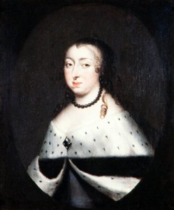 Hedvig Eleonora, Ruotsin kuningatar, n. 1661 (öljy kankaalle) tekijältä David Klöcker Ehrenstrahl
