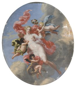 Anna Maria Soop af Limingo, 1660-1735, puolisoina 1. Axel Wachtmeister af Mälsåker, 2. Karl Gyllenstierna af Steninge tekijältä David Klöcker Ehrenstrahl