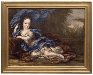 Hedvig Sofia, 1681-1708, Ruotsin prinsessa, Holstein-Gottorpin herttuatar tekijältä David Klöcker Ehrenstrahl