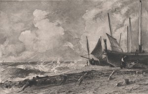 A Sea Beach, 1830. tekijältä David Lucas