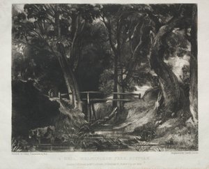 Erilaisia maisema-aiheita, ominaista englantilaisille maisemille kuvista..., 1830. tekijältä David Lucas