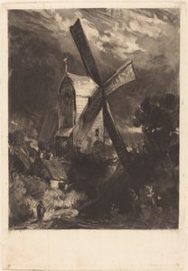 Molí prop de Brightonfinnish tekijältä David Lucas after John Constable