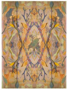 Starlings, 2016, kollaasi paperille tekijältä David McConochie