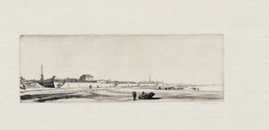 Ayr Beach tekijältä David Muirhead Bone